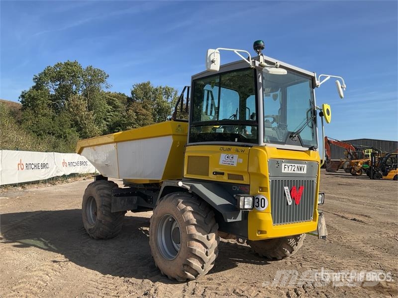 Wacker Neuson DV90 9 ton 4x4 Swivel Dumper Dumpere