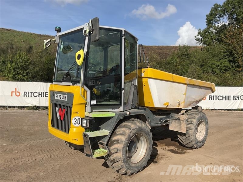 Wacker Neuson DV90 9 ton 4x4 Swivel Dumper Dumpere
