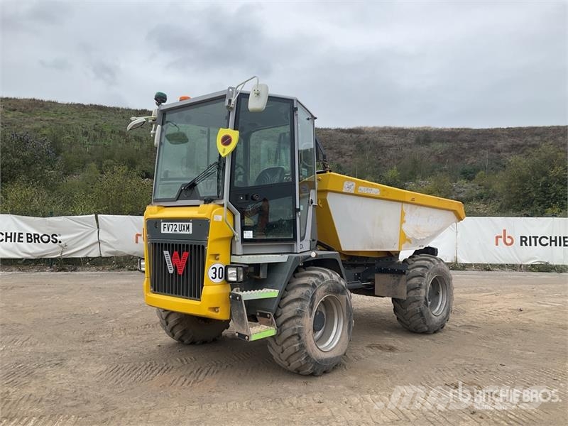 Wacker Neuson DV90 9 ton 4x4 Swivel Dumper Site dumpers