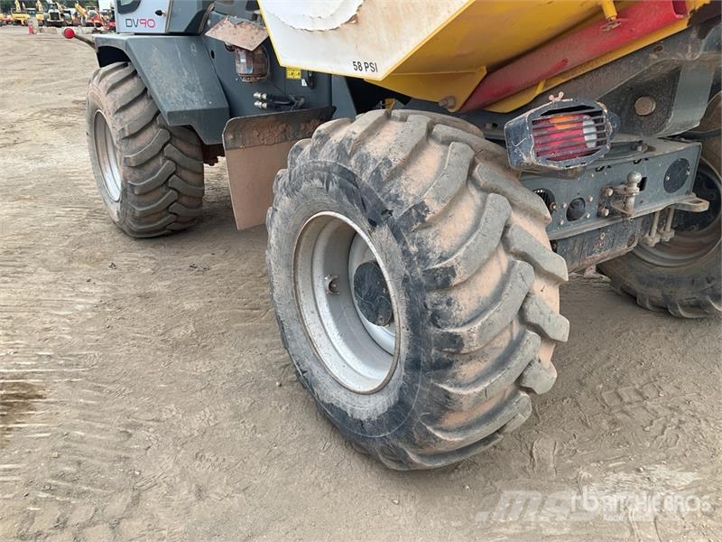 Wacker Neuson DV90 9 ton 4x4 Swivel Dumper Dumpere