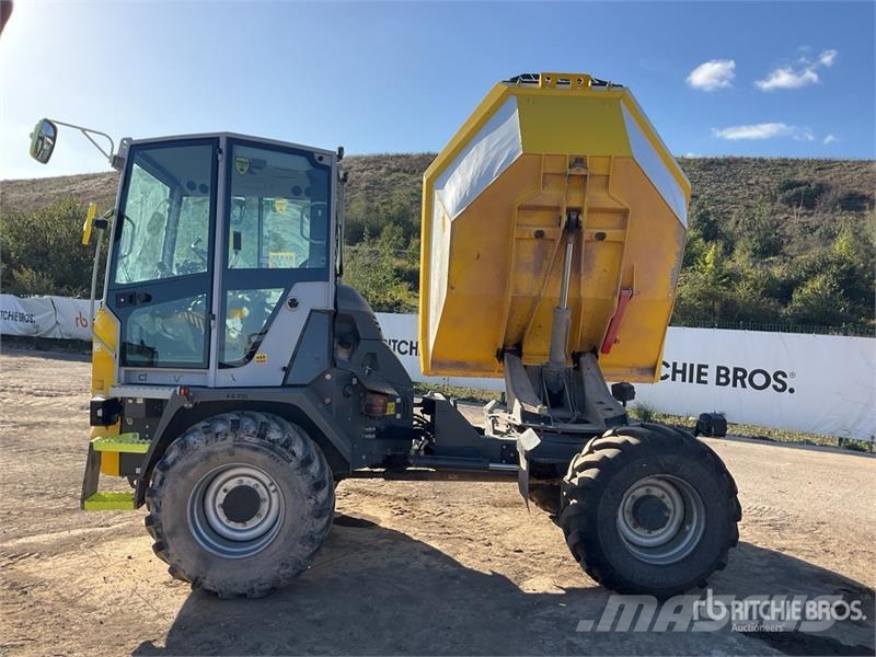 Wacker Neuson DV90 9 ton 4x4 Swivel Dumper Site dumpers