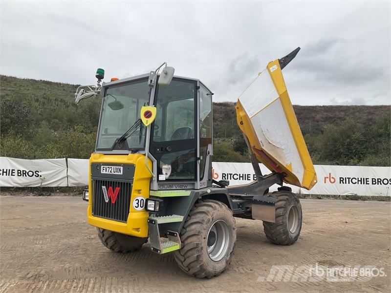 Wacker Neuson DV90 9 ton 4x4 Swivel Dumper Dumpere