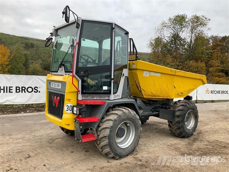 Wacker Neuson DV90 9 ton 4x4 Swivel Dumper Väikekallurid