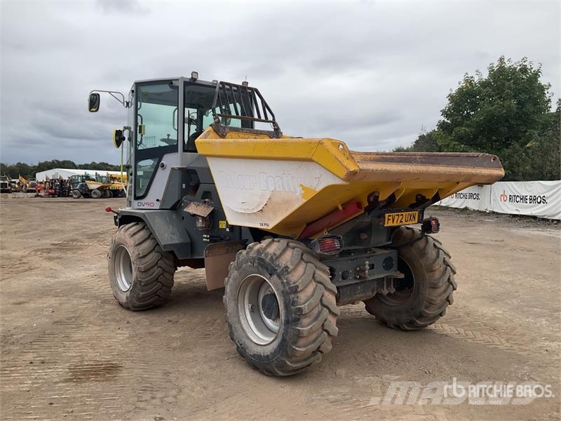 Wacker Neuson DV90 9 ton 4x4 Swivel Dumper Dumpere