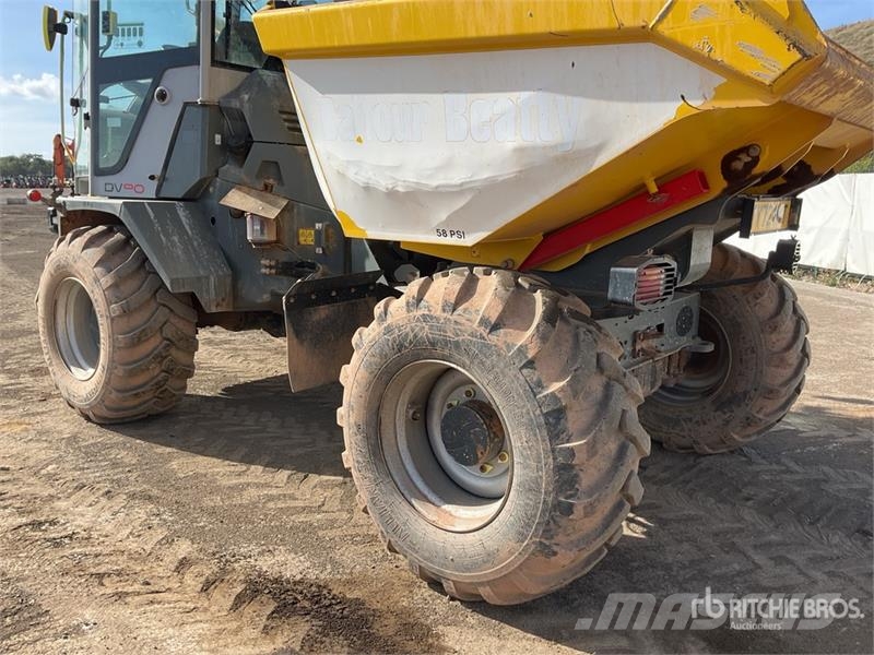 Wacker Neuson DV90 9 ton 4x4 Swivel Dumper Site dumpers