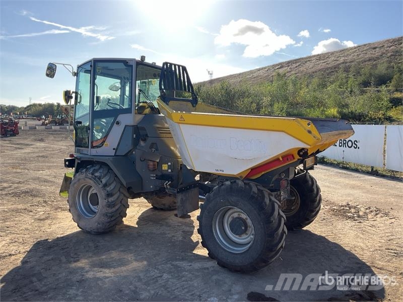 Wacker Neuson DV90 9 ton 4x4 Swivel Dumper Site dumpers