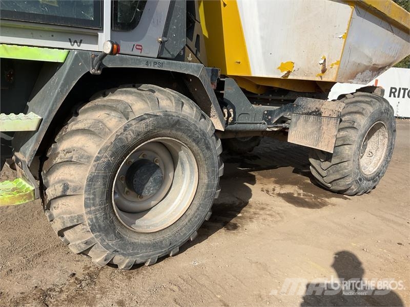 Wacker Neuson DV90 9 ton 4x4 Swivel Dumper Dumpere