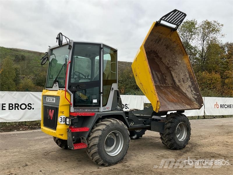 Wacker Neuson DV90 9 ton 4x4 Swivel Dumper Väikekallurid