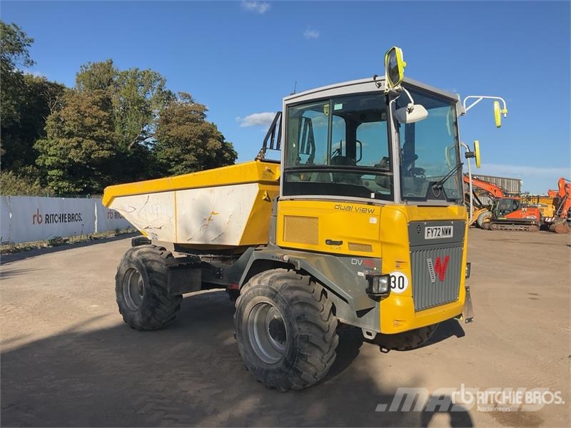 Wacker Neuson DV90 9 ton 4x4 Swivel Dumper Dumpere