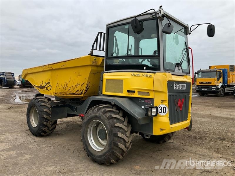 Wacker Neuson DV90 9 ton 4x4 Swivel Dumper Väikekallurid