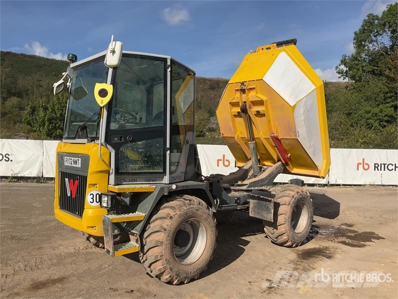 Wacker Neuson DV90 9 ton 4x4 Swivel Dumper Site dumpers
