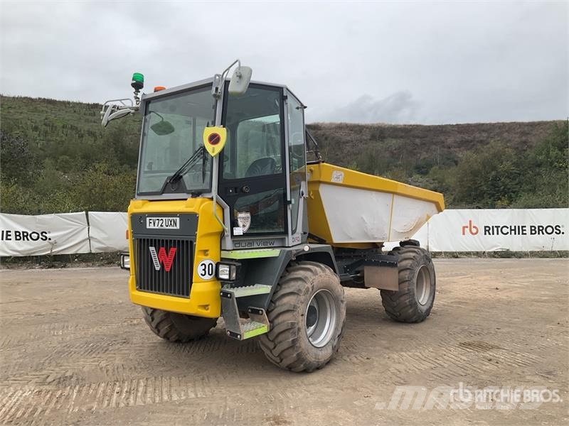 Wacker Neuson DV90 9 ton 4x4 Swivel Dumper Dumpere