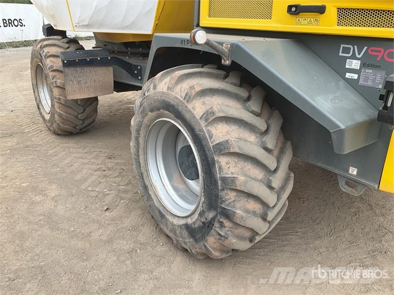Wacker Neuson DV90 9 ton 4x4 Swivel Dumper Dumpere