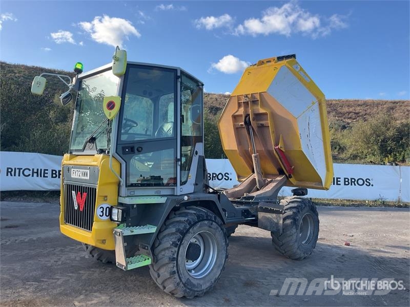 Wacker Neuson DV90 9 ton 4x4 Swivel Dumper Dumpere