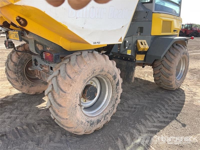 Wacker Neuson DV90 9 ton 4x4 Swivel Dumper Site dumpers