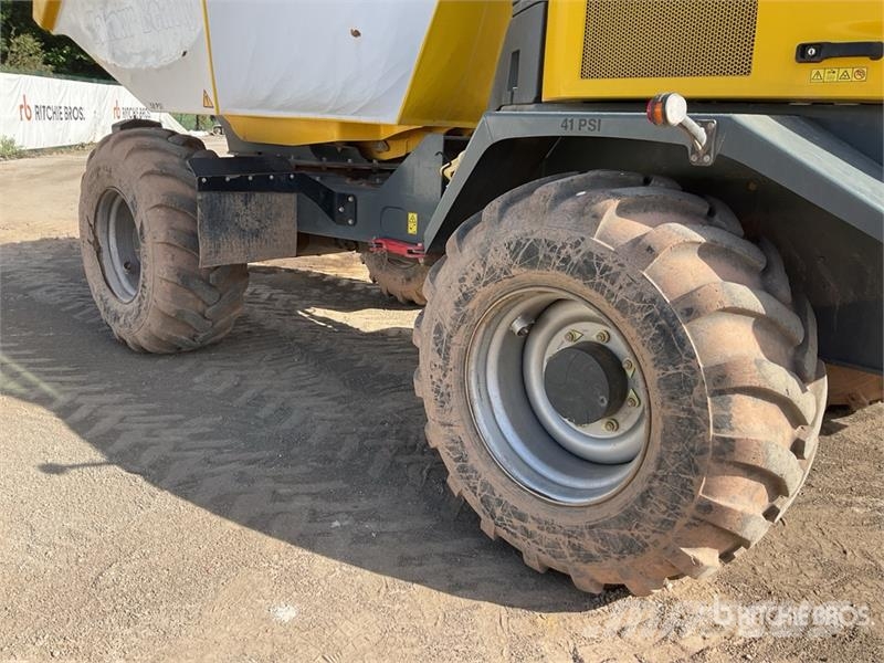 Wacker Neuson DV90 9 ton 4x4 Swivel Dumper Site dumpers