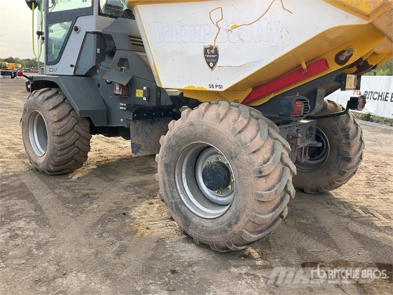 Wacker Neuson DV90 9 ton 4x4 Swivel Dumper Dumpere