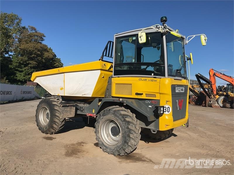 Wacker Neuson DV90 9 ton 4x4 Swivel Dumper Site dumpers