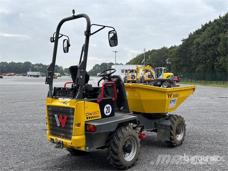 Wacker Neuson DW20 4x4 Swivel Dumper Ne cestni demperji