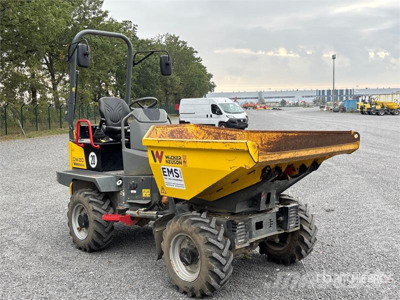 Wacker Neuson DW20 4x4 Swivel Dumper Ne cestni demperji