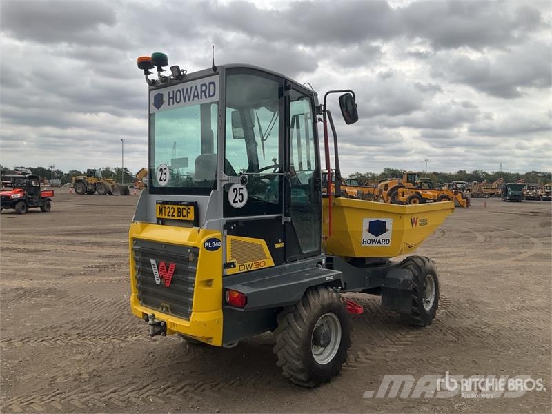 Wacker Neuson DW30 3 ton 4x4 Swivel Dumper Mini Dumpers