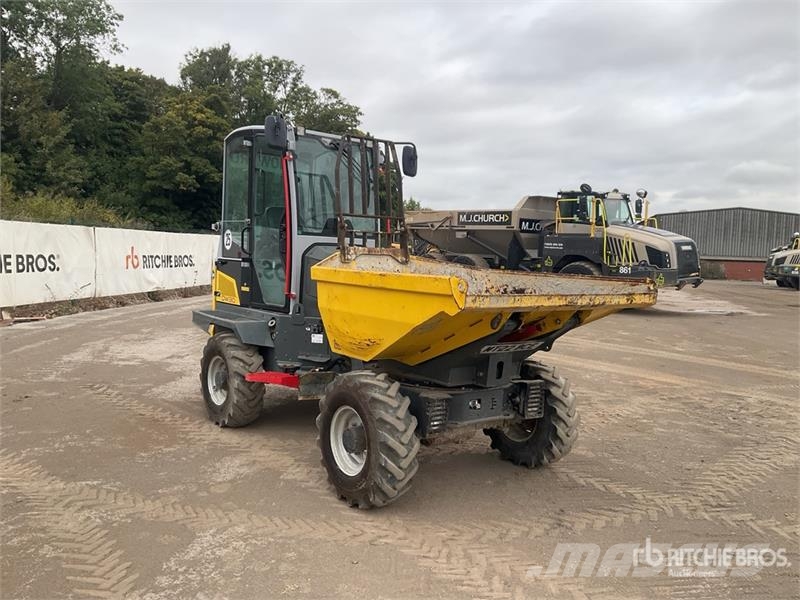Wacker Neuson DW30 3 ton 4x4 Swivel Dumper Mini Dumpers