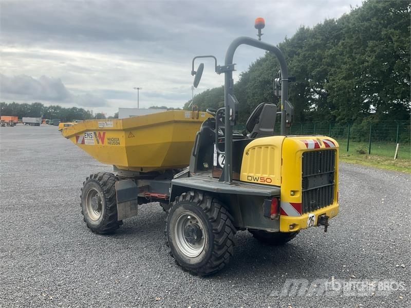 Wacker Neuson DW50 Swivel Dumper Minidumper