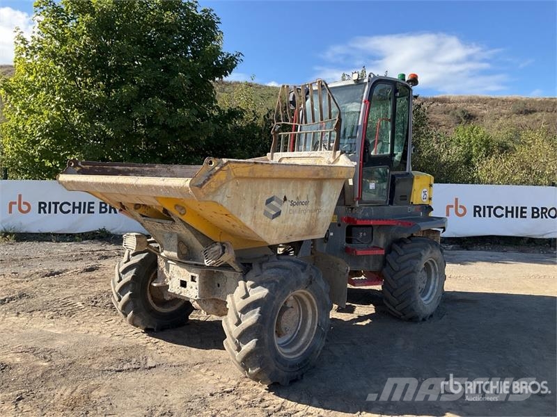 Wacker Neuson DW60-2 6 ton 4x4 Swivel Dumper Minidumper