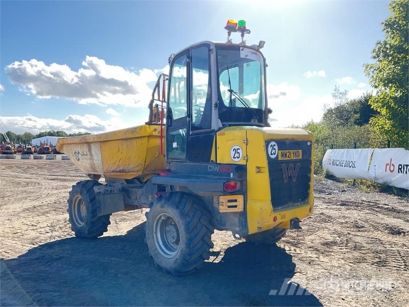 Wacker Neuson DW60-2 6 ton 4x4 Swivel Dumper Minidumper