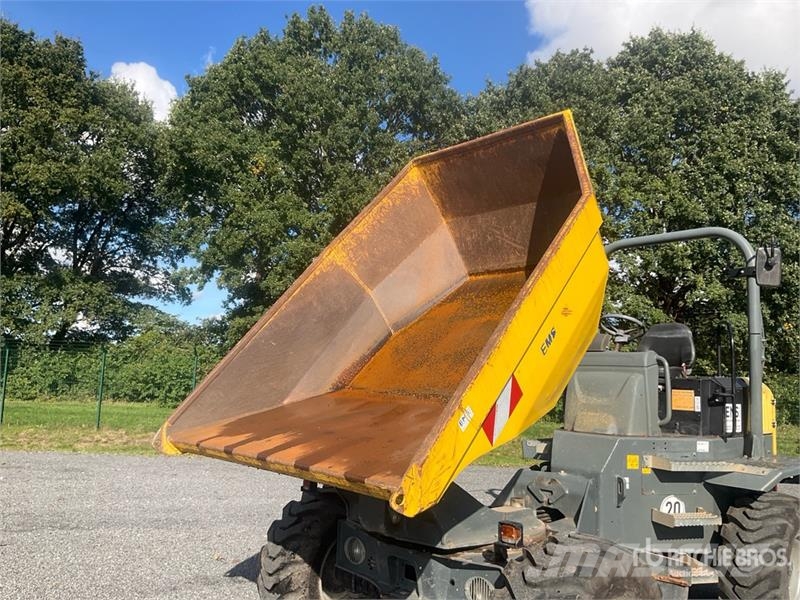 Wacker Neuson DW60 4x4 Swivel Dumper Ne cestni demperji