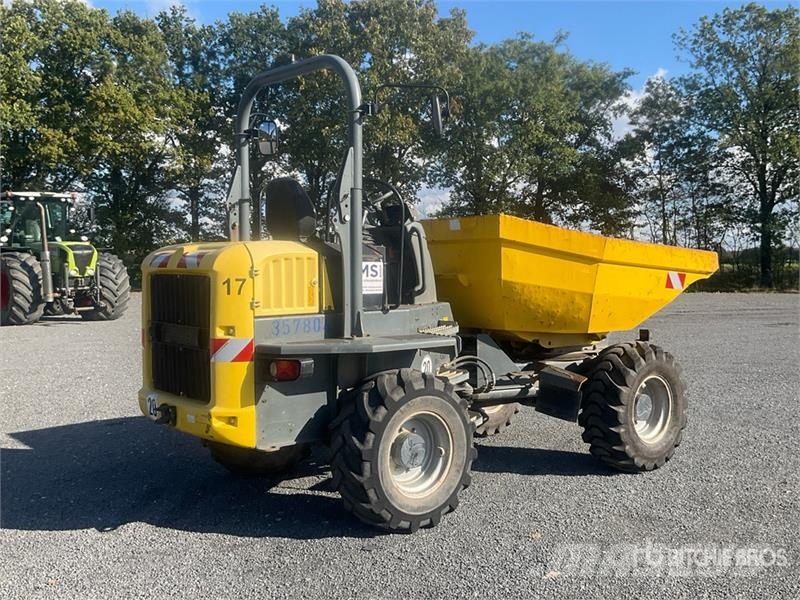 Wacker Neuson DW60 4x4 Swivel Dumper Ne cestni demperji