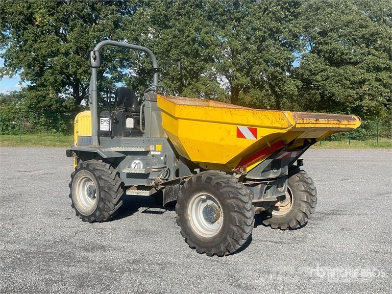 Wacker Neuson DW60 4x4 Swivel Dumper Ne cestni demperji
