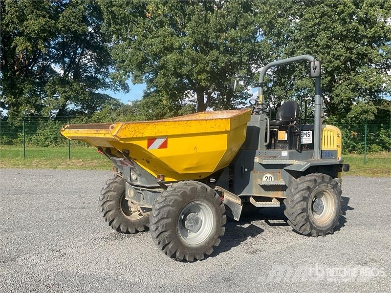 Wacker Neuson DW60 4x4 Swivel Dumper Ne cestni demperji