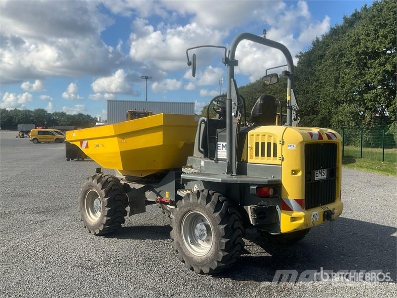 Wacker Neuson DW60 4x4 Swivel Dumper Ne cestni demperji
