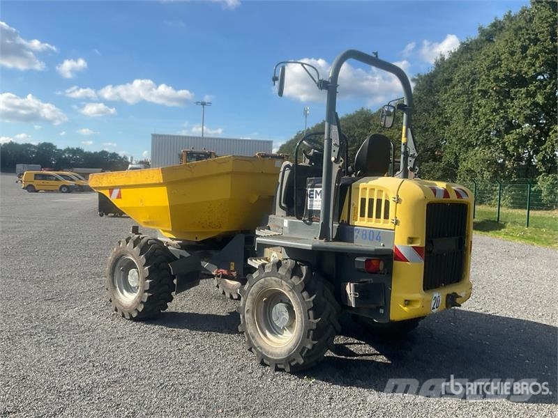 Wacker Neuson DW60 4x4 Swivel Dumper Ne cestni demperji