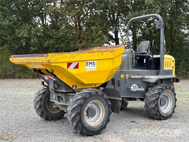 Wacker Neuson DW60 4x4 Swivel Dumper Mini pašizgāzēji