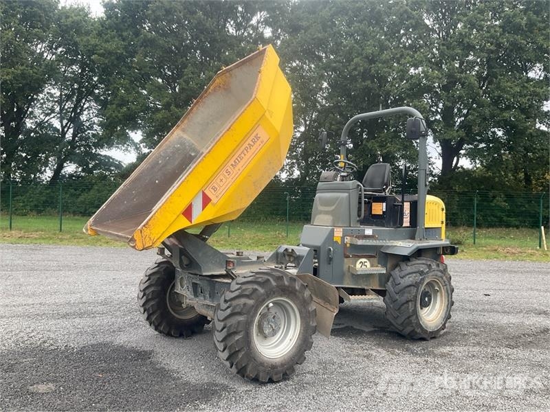 Wacker Neuson DW60 4x4 Swivel Dumper Minidumprar