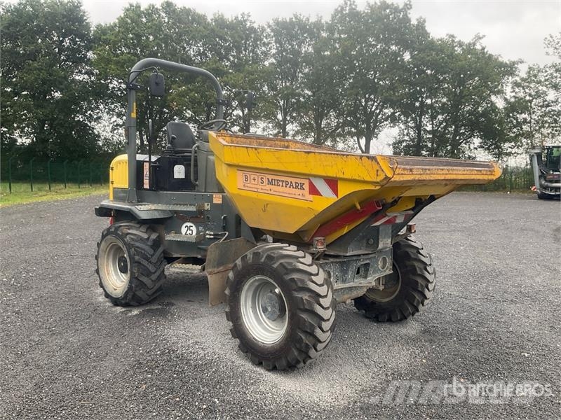 Wacker Neuson DW60 4x4 Swivel Dumper Minidumper