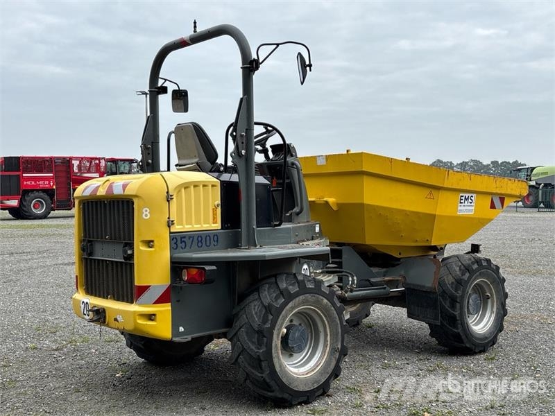 Wacker Neuson DW60 4x4 Swivel Dumper Mini pašizgāzēji