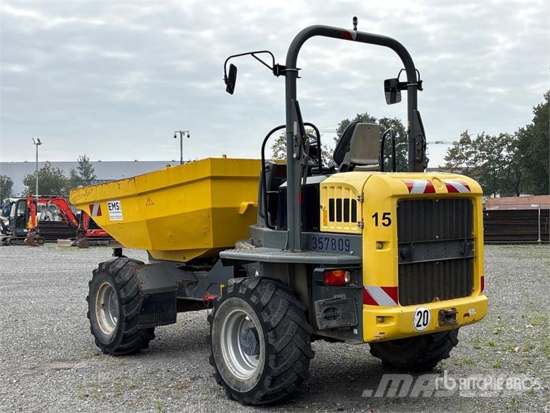 Wacker Neuson DW60 4x4 Swivel Dumper Mini pašizgāzēji