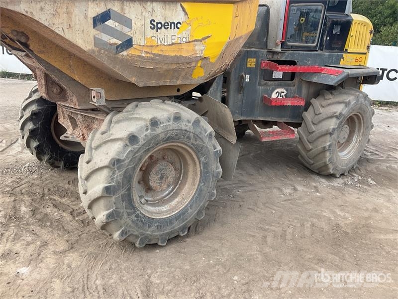 Wacker Neuson DW60 6 ton 4x4 Swivel Dumper عربات نقل قلابة للمواقع