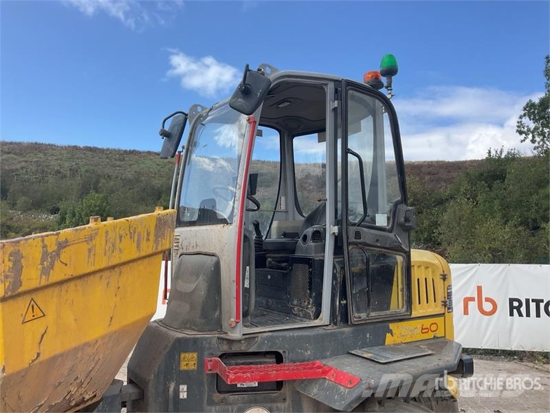 Wacker Neuson DW60 6 ton 4x4 Swivel Dumper عربات نقل قلابة للمواقع