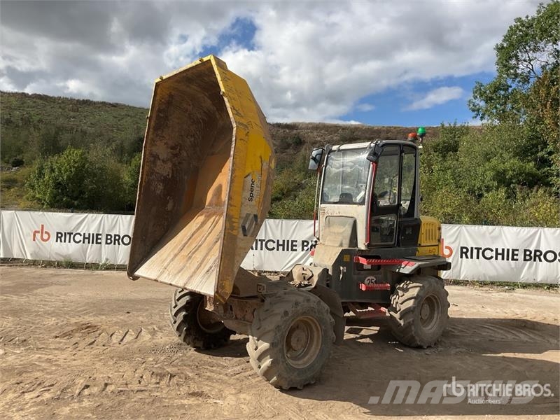 Wacker Neuson DW60 6 ton 4x4 Swivel Dumper عربات نقل قلابة للمواقع