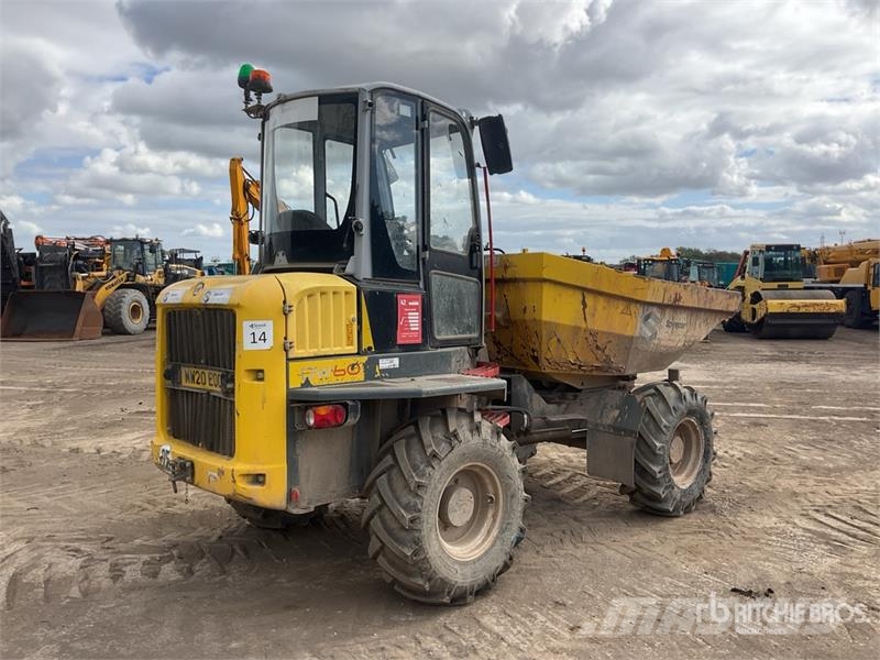 Wacker Neuson DW60 6 ton 4x4 Swivel Dumper عربات نقل قلابة للمواقع