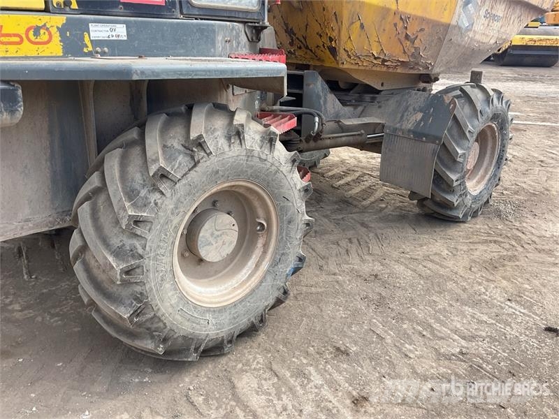 Wacker Neuson DW60 6 ton 4x4 Swivel Dumper عربات نقل قلابة للمواقع