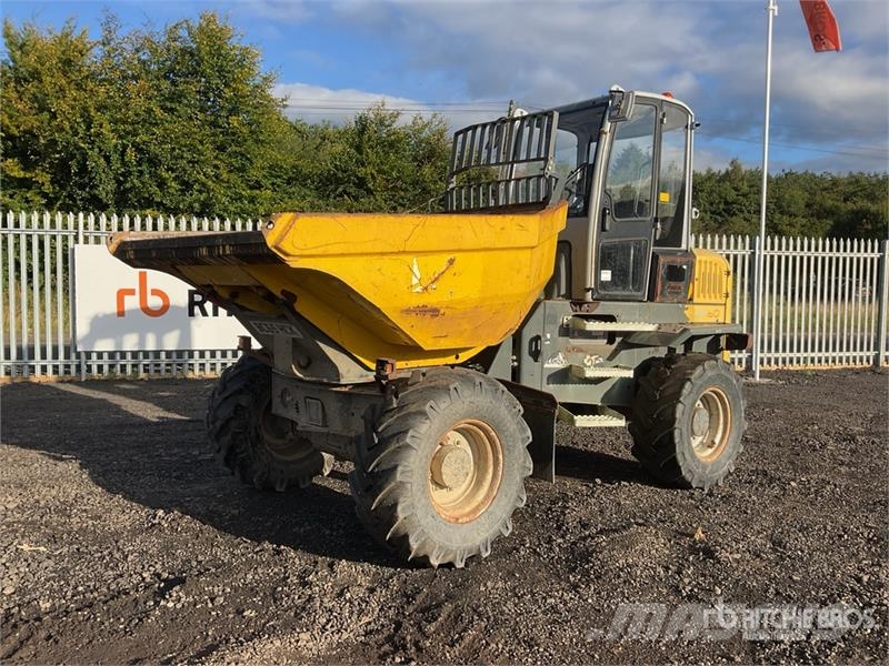 Wacker Neuson DW60 6 ton 4x4 Swivel Dumper Vehículos compactos de volteo