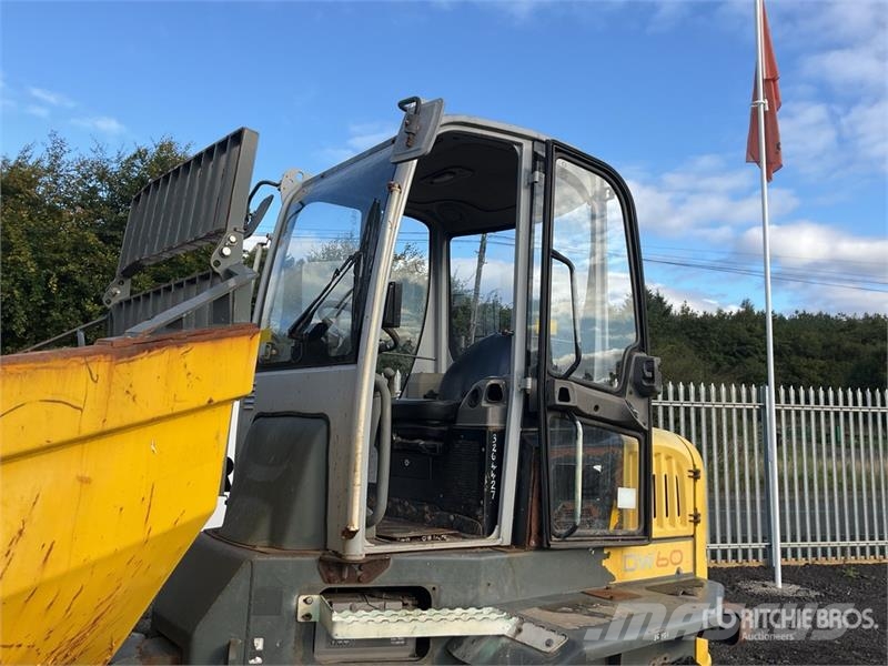 Wacker Neuson DW60 6 ton 4x4 Swivel Dumper Vehículos compactos de volteo