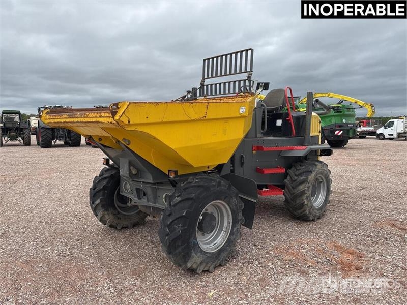 Wacker Neuson DW60 6 t 4x4 Swivel Motobasculeur A Benne Rotative Belden kirma kamyonlar