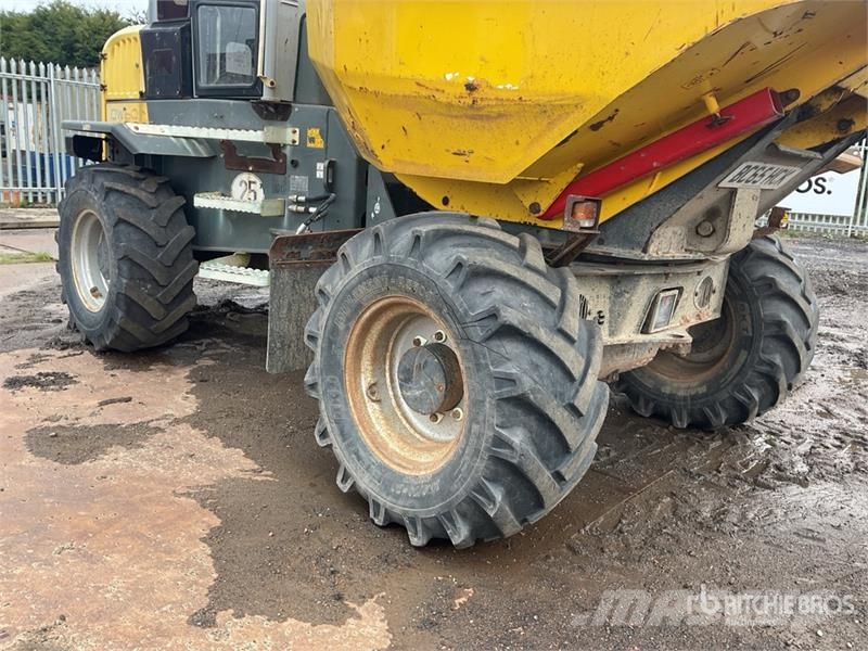 Wacker Neuson DW60 6 ton 4x4 Swivel Dumper Vehículos compactos de volteo