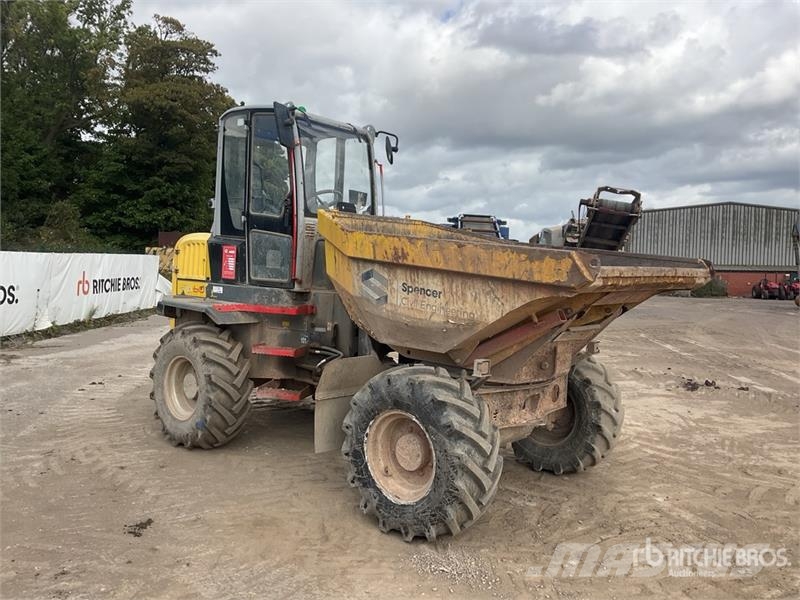 Wacker Neuson DW60 6 ton 4x4 Swivel Dumper عربات نقل قلابة للمواقع